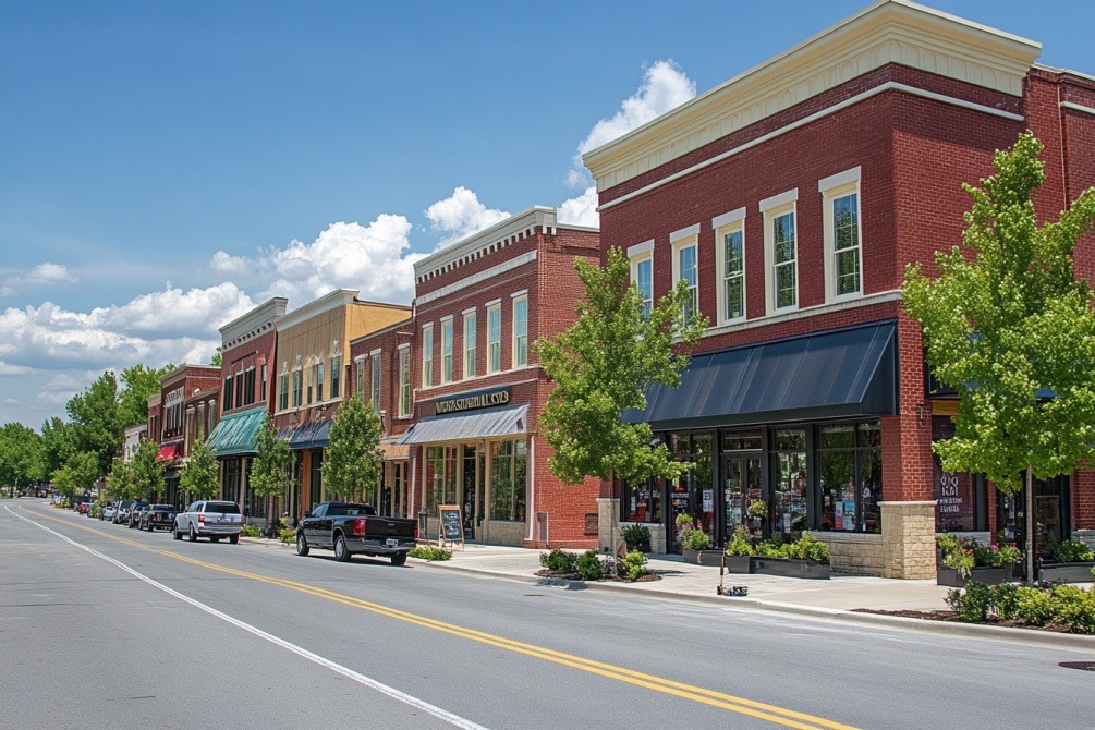 Nolensville Historic District featuring antique shops and small-town charm in Nolensville, TN