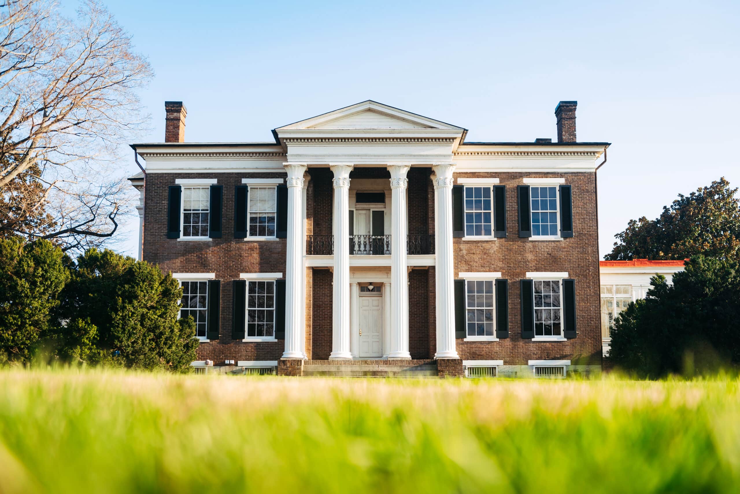 Rippavilla Plantation historic landmark in Spring Hill, TN
